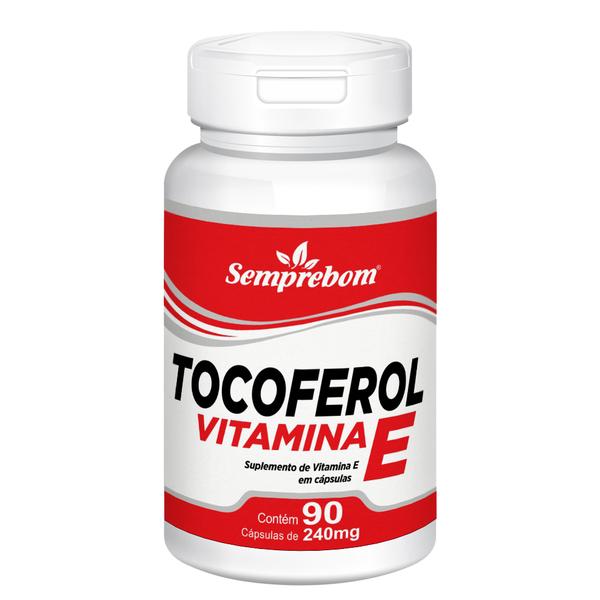 Tocoferol Vitamina e Semprebom - 90 Cap. de 240 Mg.