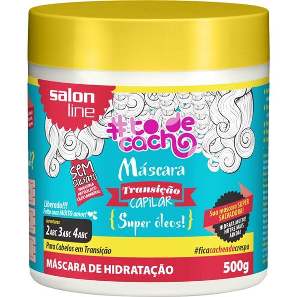 TodeCacho Transição Capilar Super Óleos Salon Line Máscara de Hidratação 500g - Salon Line Professional