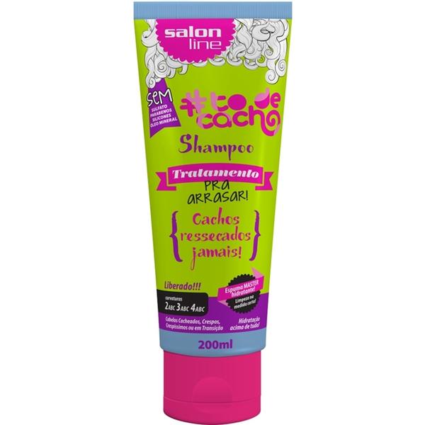 TodeCacho Tratamento Pra Arrasar Salon Line Shampoo 200ml - Salon Line Professional