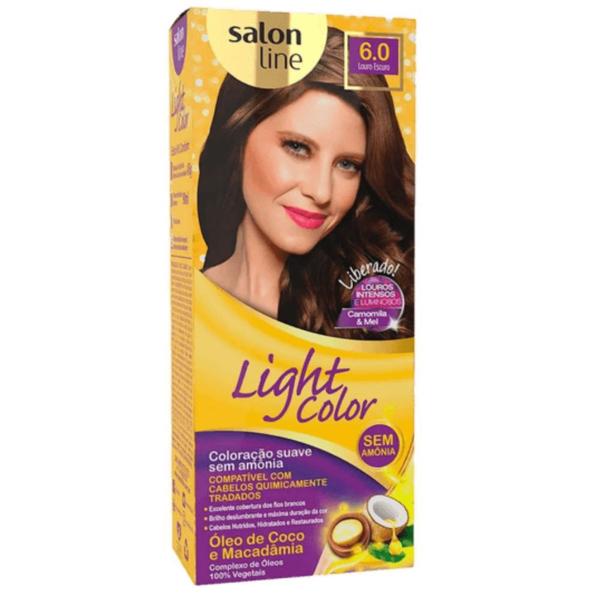 Tonalizante 6.0 Louro Escuro Light Color Salon Line