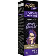 Tonalizante Color Express Fun Violet Fantasy/100ml - Salon Line