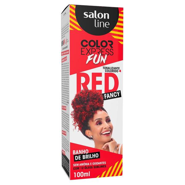 Tonalizante Color Express Kit Fun Fancy Red 100g - Salon Line