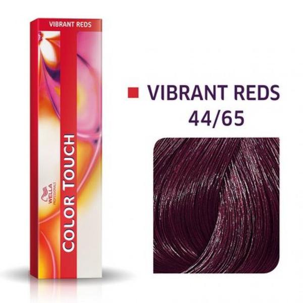 Tonalizante Color Touch 44/65 Castanho Médio Intenso Violeta Acaju Vibrant Reds - Wella Professionls (60ml) - Wella Professionals