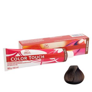 Tonalizante Color Touch 6/71 Louro Escuro Marrom Acinzentado 60g Wella