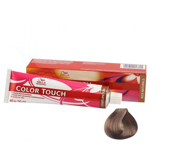 Tonalizante Color Touch 7/1 Louro Médio Acinzentado 60ml - Wella