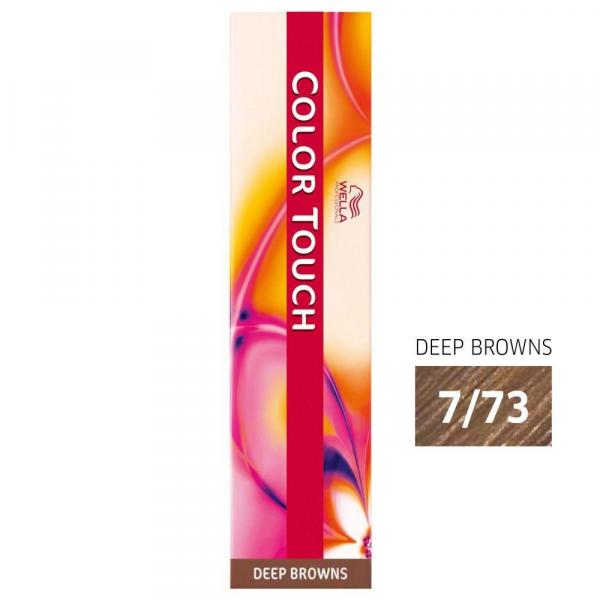 Tonalizante Color Touch 7/73 Louro Médio Marrom Dourado 60g - Wella Professionals
