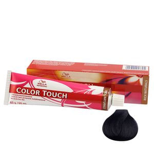 Tonalizante Color Touch 2/8 Preto Azulado 60g Wella
