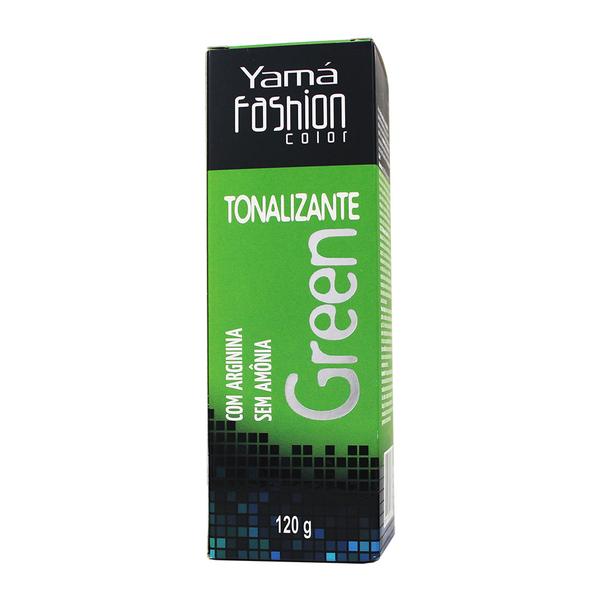 Tonalizante Fashion Color Green 120g - Yamá