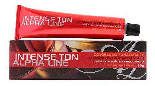 Tonalizante Intense Ton Color Preto 1.0 - Alpha Line
