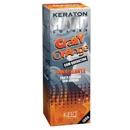 Tonalizante Keraton Hard Colors Crazy Orange 100g