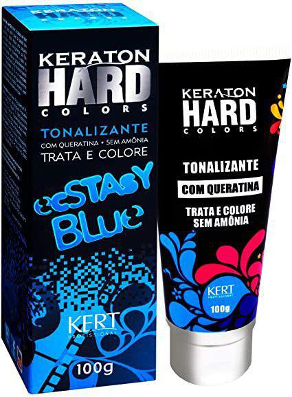 Tonalizante Keraton Hard Colors Ecstasy Blue 100g - Kert