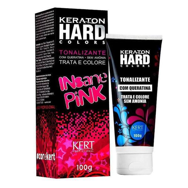 Tonalizante Keraton Hard Colors Pink 100g - Kert