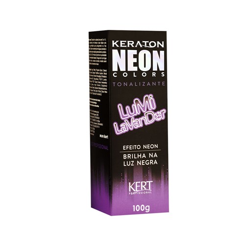 Tonalizante Keraton Neon Colors Lumi Lavander - 100g
