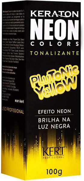 Tonalizante Keraton Neon Colors Plutonic Yellow - 100g - Kert