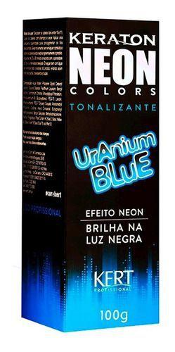 Tonalizante Keraton Neon Colors Uranium Blue 100g - Kert