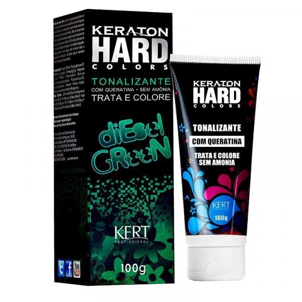 Tonalizante Neon - Keraton Neon Colors - Diesel Green 100g - Kert