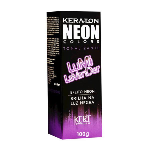 Tonalizante Neon - Keraton Neon Colors - Lumi Lavander 100g - Kert