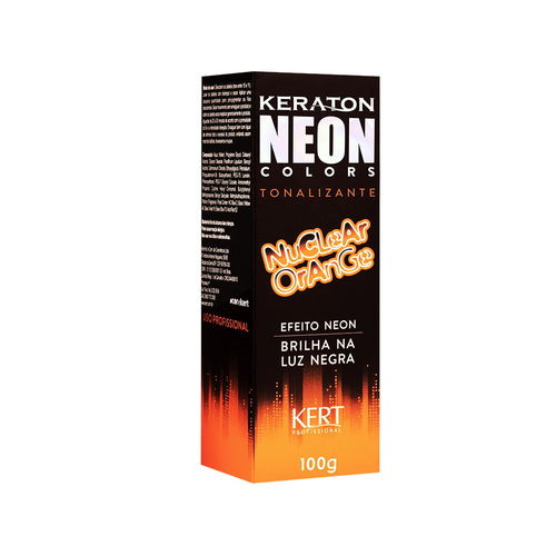 Tonalizante Neon Keraton Neon Colors - Nuclear Orange