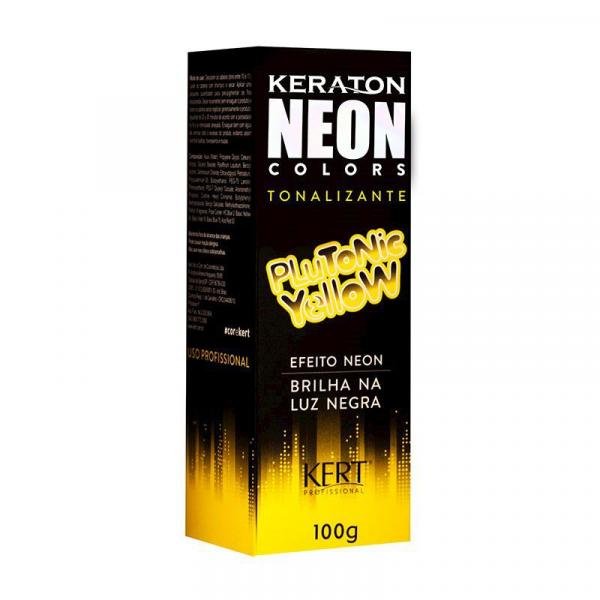 Tonalizante Neon - Keraton Neon Colors Plutonic Yellow 100g - Kert