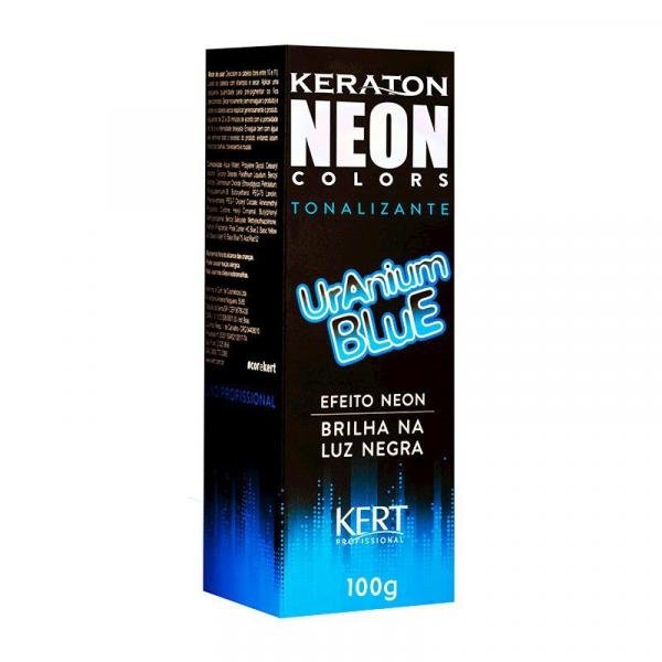 Tonalizante Neon - Keraton Neon Colors - Uranium Blue 100g - Kert
