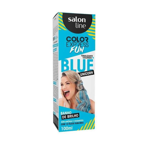 Tonalizante Salon Line Color Express Blue Unicorn 100g