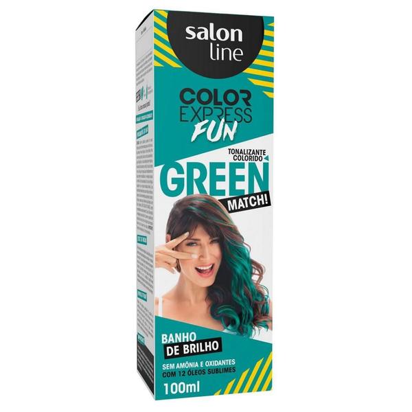 Tonalizante Salon Line Color Express Green Match 100ml