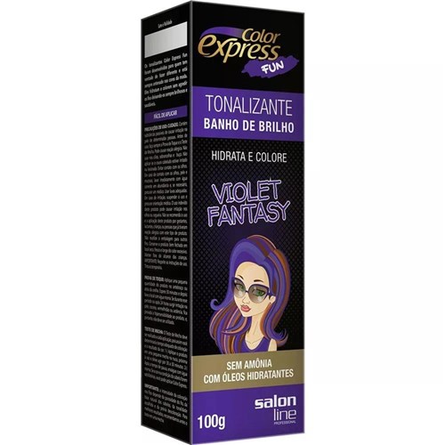 Tonalizante Salon Line Color Express Violet Fantasy 100G