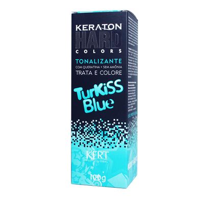 Tonalizante Sem Amônia Keraton Hard Colors Turkiss Blue 100g - Kert