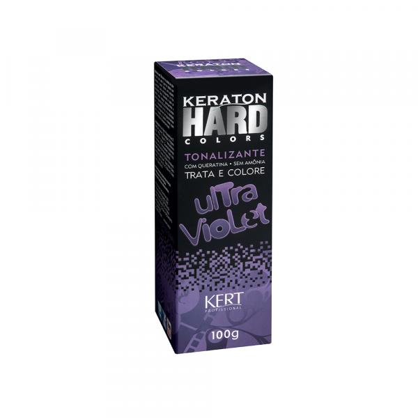 Tonalizante Sem Amônia Keraton Hard Colors Ultra Violet 100g - Kert
