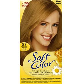 Tonalizante Soft Color - Tons de Loiro - 83 - Louro Claro Dourado