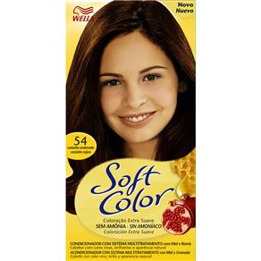 Tonalizante Soft Color - Tons de Vermelho - 54 - Castanho Acobreado