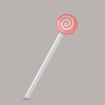 Tongue bebê Forma escova de limpeza ferramenta Lollipop revestidos língua raspador