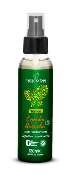 Tonico Metamorfose + Vegano + Copaiba + Andiroba + 120ml