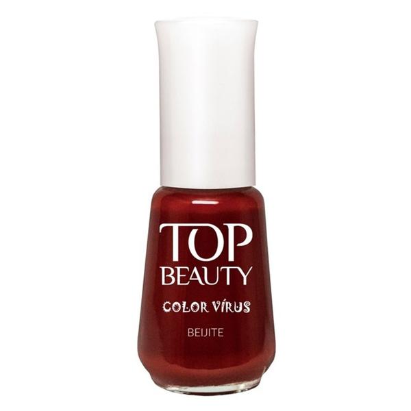 Top Beauty - Esmalte Cremoso - Beijite Color Virus N123 - 9ml