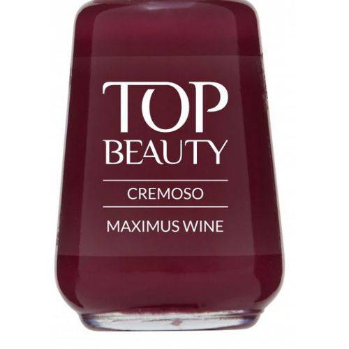 Top Beauty Esmalte Cremoso Maximus Wine – 9 Ml