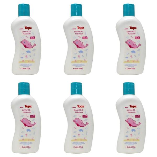 Topz Baby Hidratante Shampoo 200ml (Kit C/06)