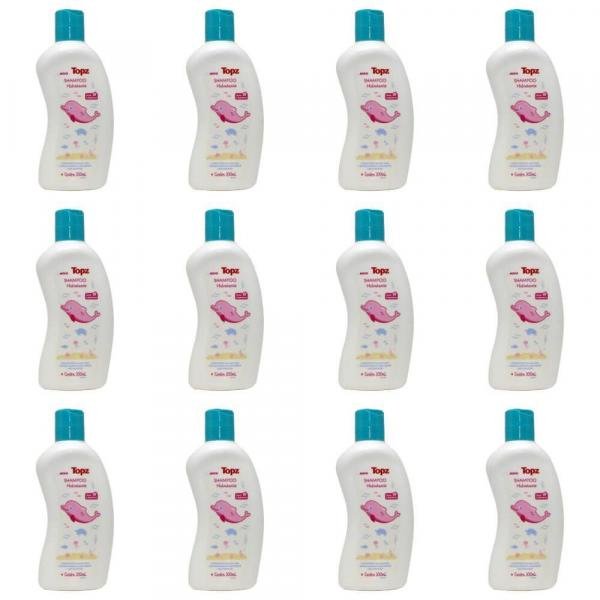Topz Baby Hidratante Shampoo 200ml (Kit C/12)