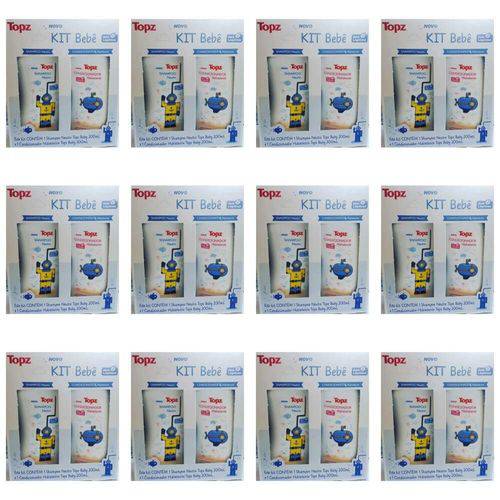 Topz Cremer Kit Shampoo e Condicionador Topz Baby 2x200ml (kit C/12)