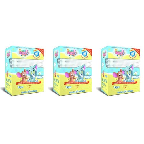 Topz Tom & Jerry Barreira Protetora Haste Flexíveis C/50 (kit C/03)