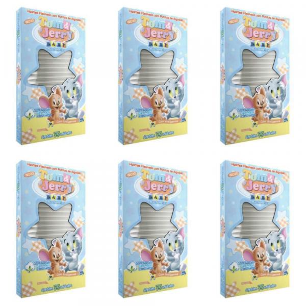 Topz Tom Jerry Hastes Flexíveis C/75 (Kit C/06)