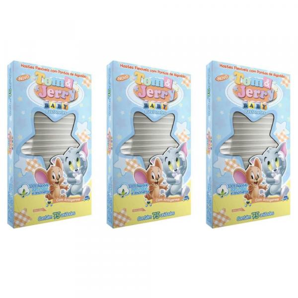 Topz Tom Jerry Hastes Flexíveis C/75 (Kit C/03)
