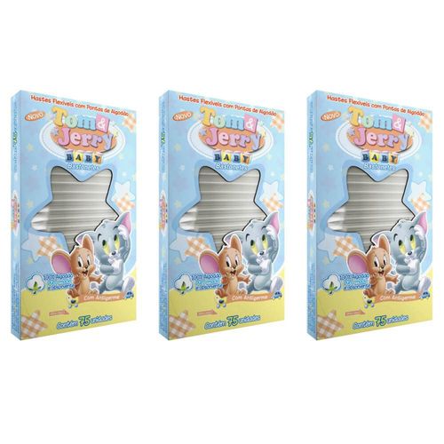 Topz Tom & Jerry Hastes Flexíveis C/75 (kit C/03)