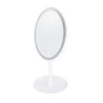 Toque em Desktop LED Espelho de maquiagem Espelho cosmético recarregável ajustável