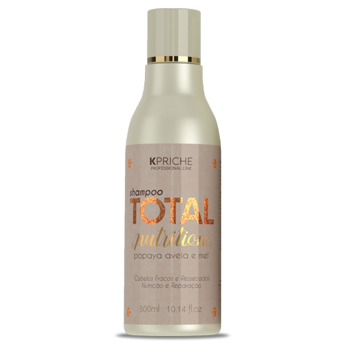Total Nutrition Shampoo 300mL Kpriche - Kpriche Professional Line
