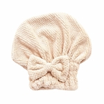 Touca de banho de microfibra cabelo turbante rapidamente seco Hat cabelo toalha envolvida
