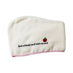 Touca de banho de toalha Rapided secar o cabelo seco R¨¢pida Hat cabelo toalha envolvida