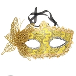 Trajes de halloween Borboleta Máscara de ouro Masquerade Party Makeup Mask Holiday DIY Desenho Presente cosmético