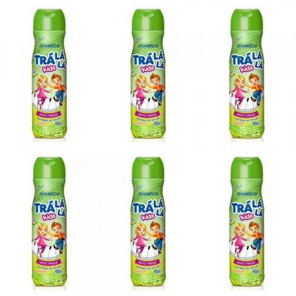Tralálá Antifrizz Shampoo 480ml (Kit C/06) - Tralala