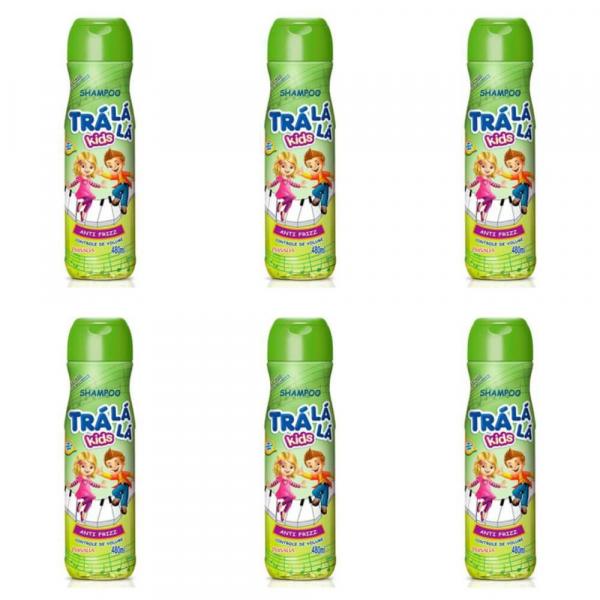Tralálá Antifrizz Shampoo 480ml (Kit C/06) - Tralala