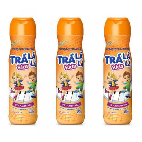 Tralálá Vitaminado Shampoo 480ml (Kit C/03) - Tralala